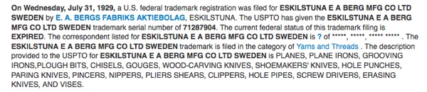 Berg Shark Trademark 1929 USA 2 600px
